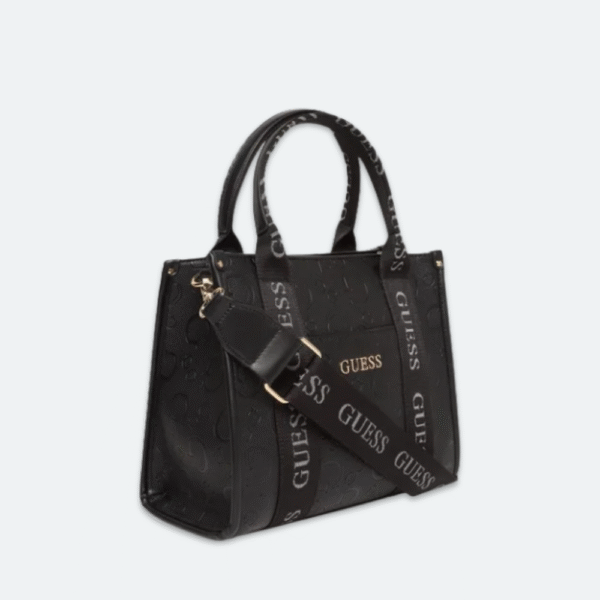 Mini Tote Guess Negro - Imagen 2