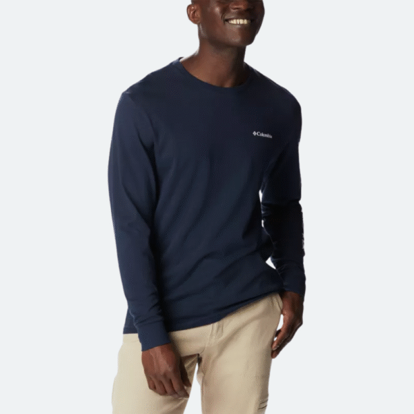Polo Columbia Azul para Hombre - Imagen 2