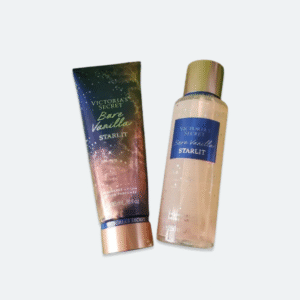 Pack Crema Corporal y Mist Dorado Victoria's Secret - Bare Vainilla Starlit